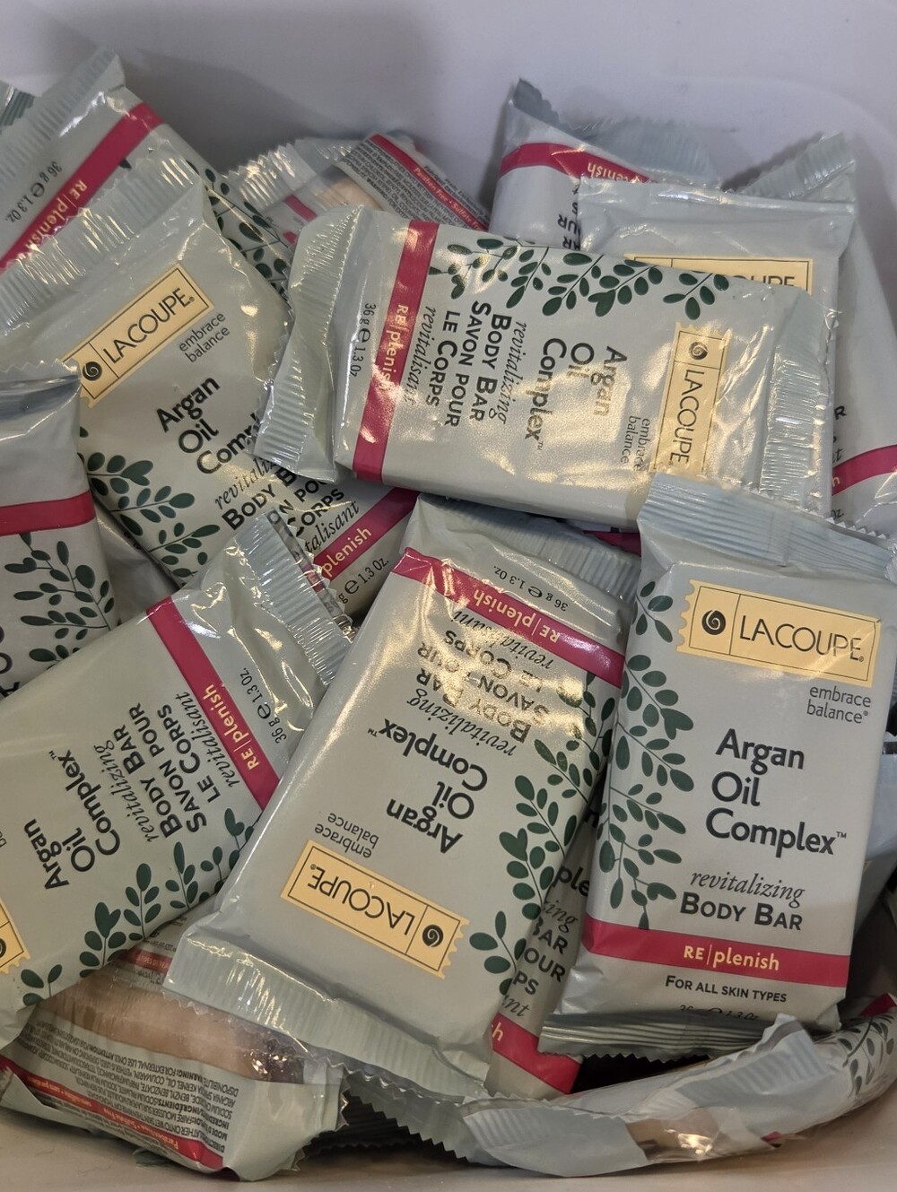 LaCoupe Body Bar Soap Travel Size~Lot of 25